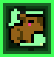 [85c139] capybara pixel art