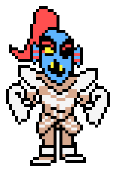 [9664c4] Undertale Undyne Melt 2 In-Game Sprite