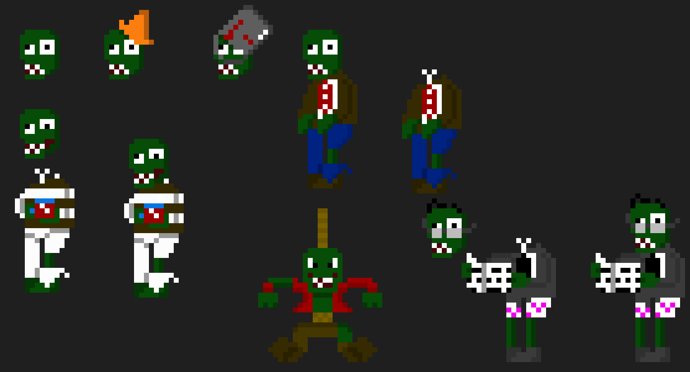 [d749d4] pvz zombies