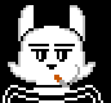 [0b51d0] ...Alright, fine... -He picks up her tail, kinda rubbing it-