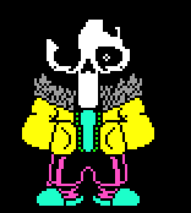 [cda17a]  ive made the name easier to understand in the discription. and with that out of the way i now must say my sans is immortal and can 1 tap anyone  if he feels like it. he doesnt care who it is or their backstories since he is sans. and obviously sans always 1 taps and kills everything.