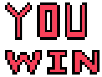 [1d38b9] You Win