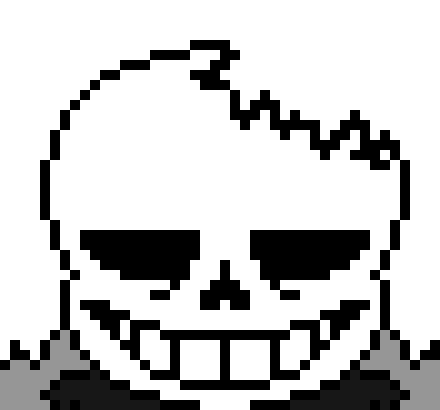 [7ce906] ...  -Horrortale Sans