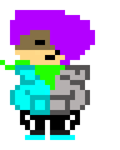 [5b2f3e] -walks past Frisk and jumps off the cliff-