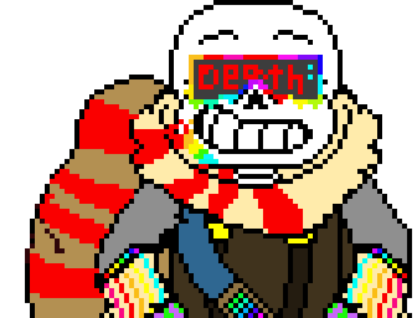 [41735c] Who can make me a color palette - Fresh!Ink sans