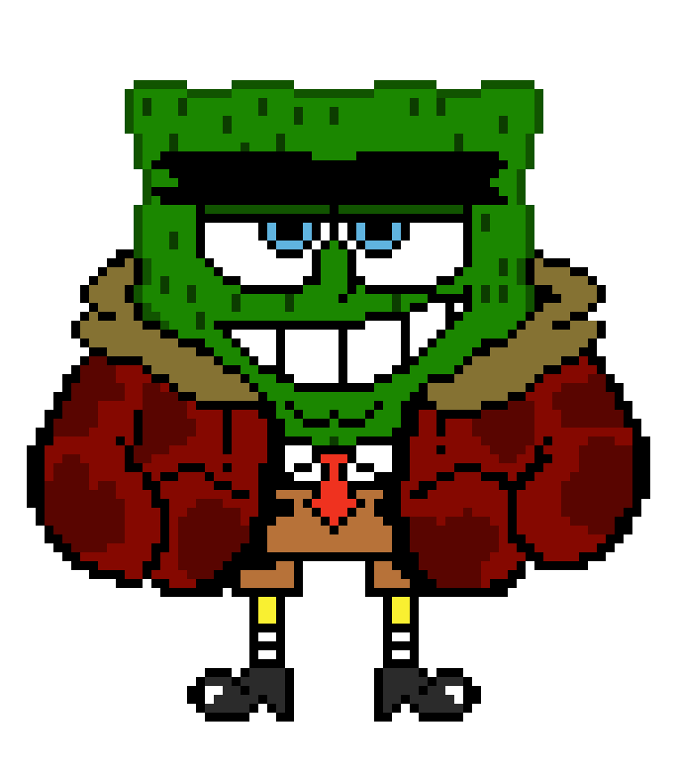[06ffd6] SpongeFellswap Spongebob [King Squid Edit V2]