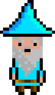 [bb0007] Pixel Wizard Diamond Idle AniF4