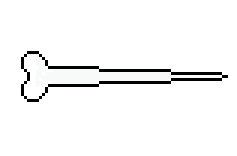 [4db60f] Undertale Bone Attack sprite