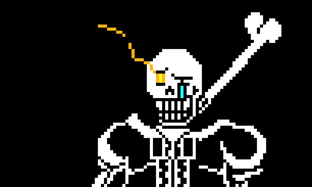 [4fbda4] hmm weird... sans eye does not flame... it just a fan thing... why does sans eye not flame and why does this papyrus eye flame- Evan