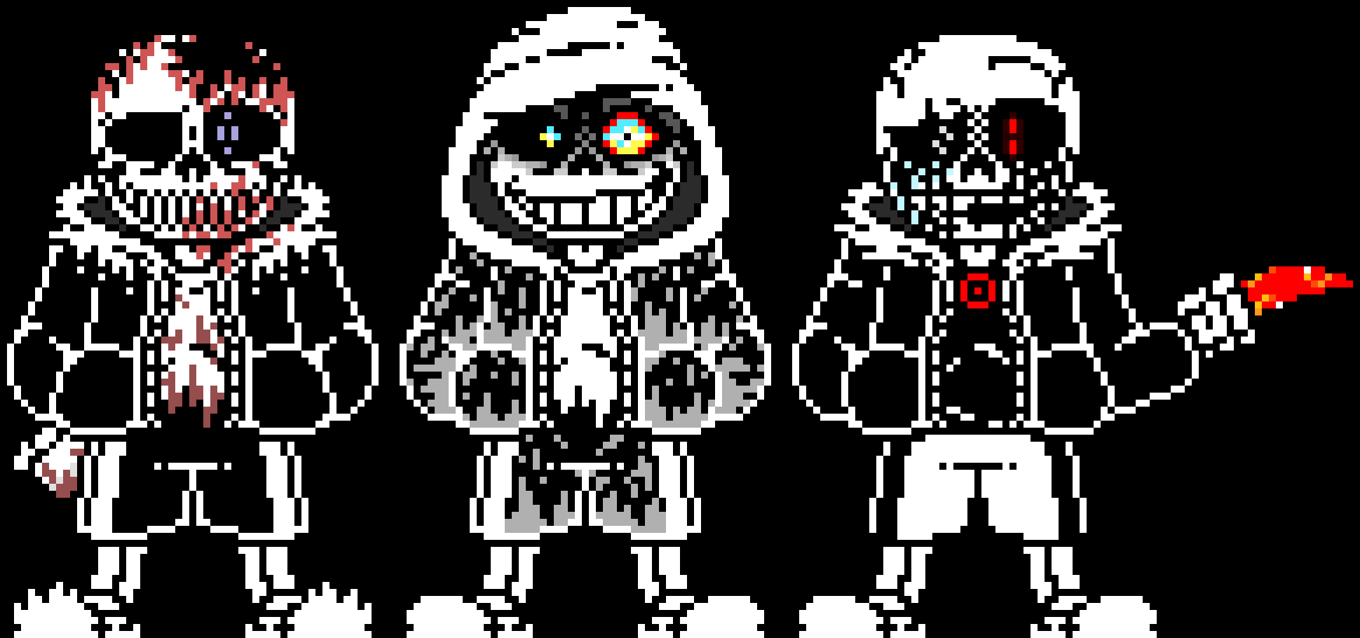 [63ceb7] "Murder Time Trio; Terrie's, personal head-canon take of the AU: Phase 1 - Bloody Dustfall and Ashes | "Terr!MTT"... If you will...