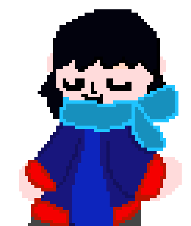 [904ba9] walks alone but feels hope inside seeing that he wore her gift ment something to her