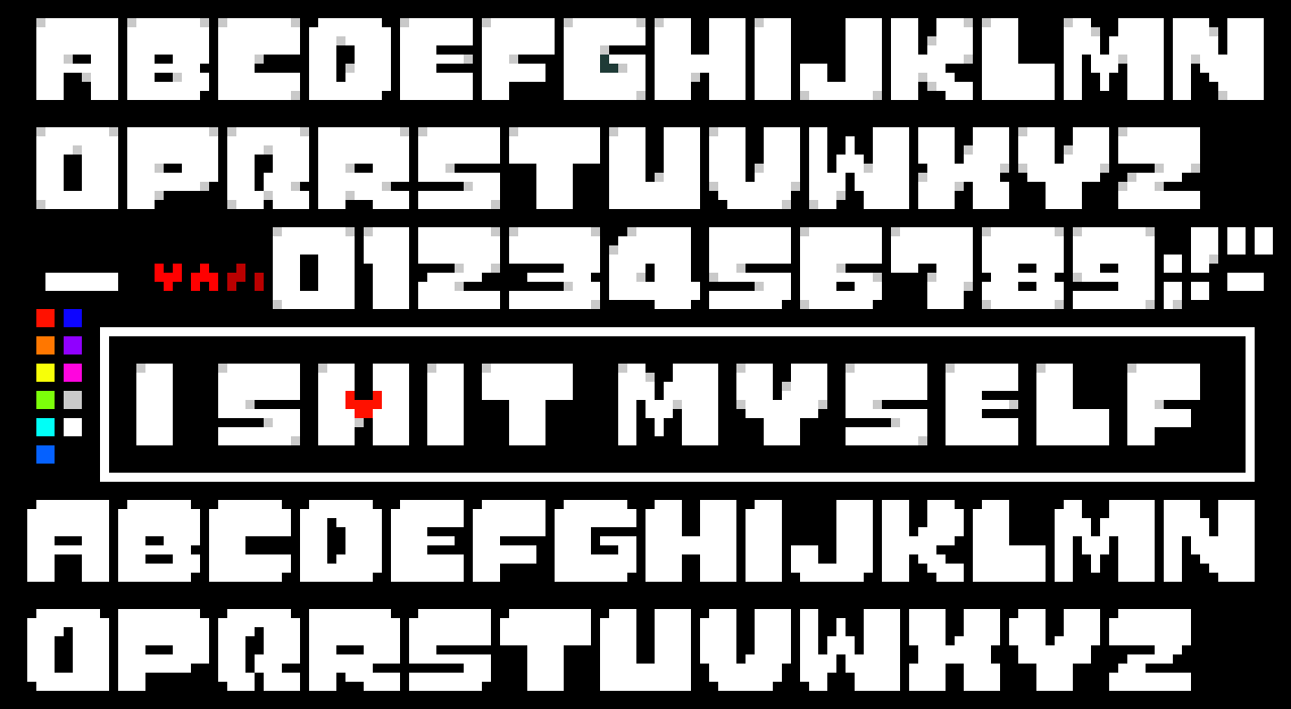 [8298ab] undertale logo making studio