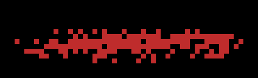 [e25ae6] *Where Jacob is, everything is pitch black. All he can see are the bright red-pink trees*