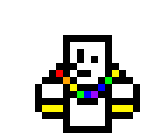 [9664c4] notepad=papyrus DHMISTALE pixel art challenge