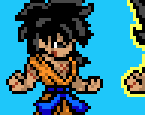 [6b8cb3] Charthu's Dojo: What If Broly Was Sent To Earth? Sprites