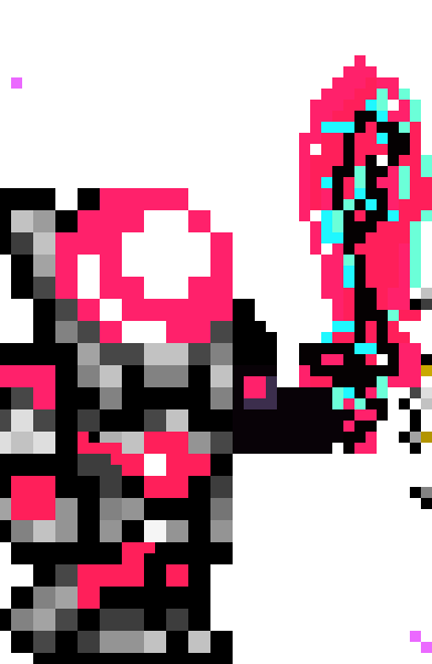 [0cc7b4] Terraria Vortex Armor Purple (x2)