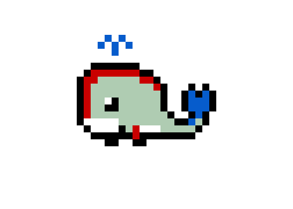 [e3be5b] Pixel Whale