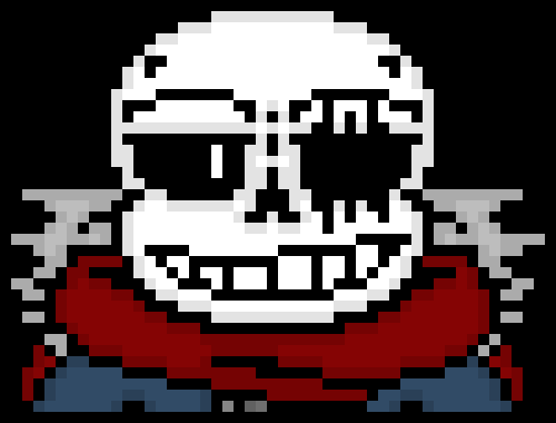 [57dac4] *looks down, at the sofa* wuh, what is a Sans with a bandage wrapped around his head doing here? 