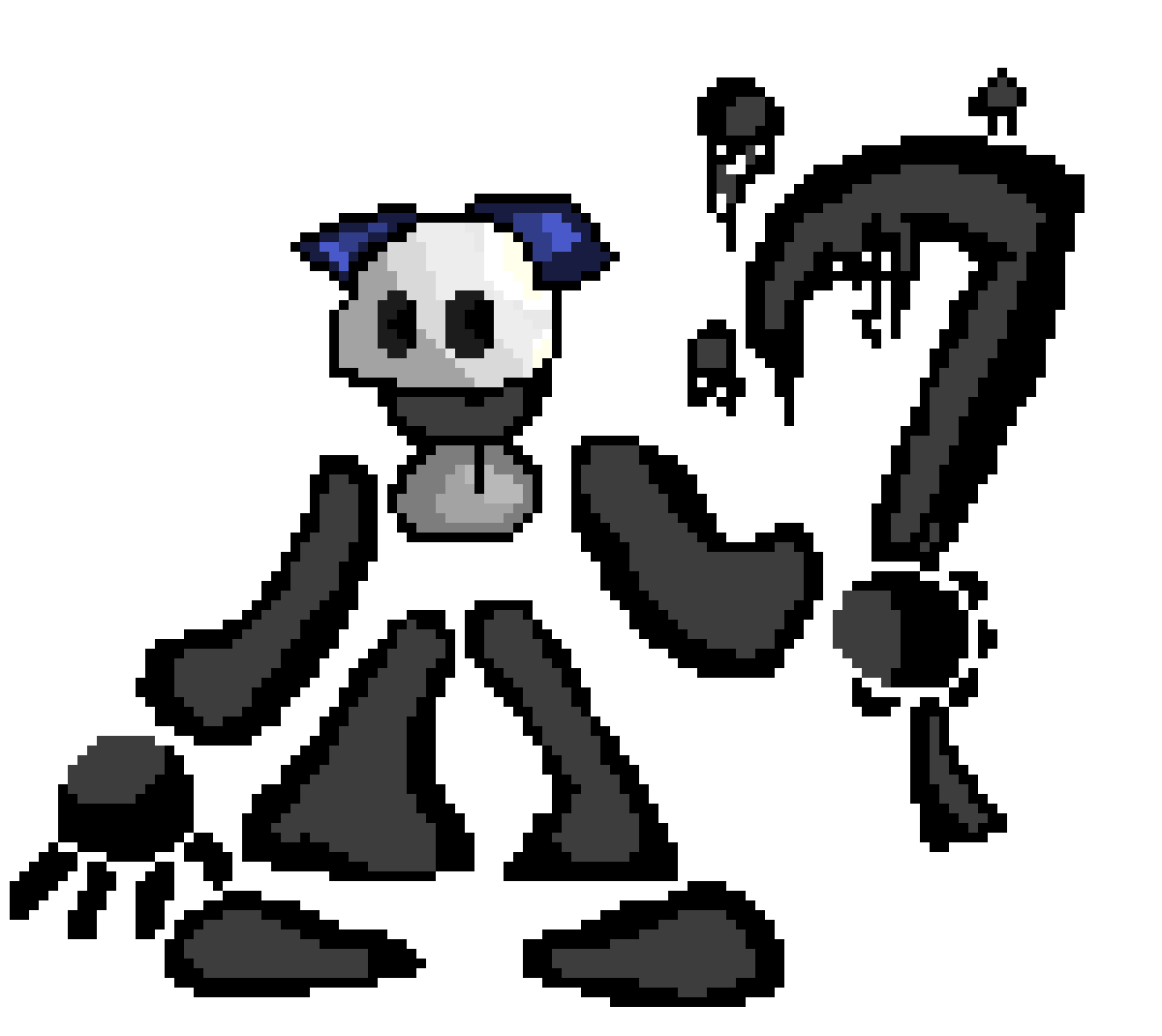 [3fcaee]  ........( drone thinks hmmm this could be fun scaring that child heh ) * drone cimbs on the trees and finds them and jumps down to scare them ) -drone/Tom