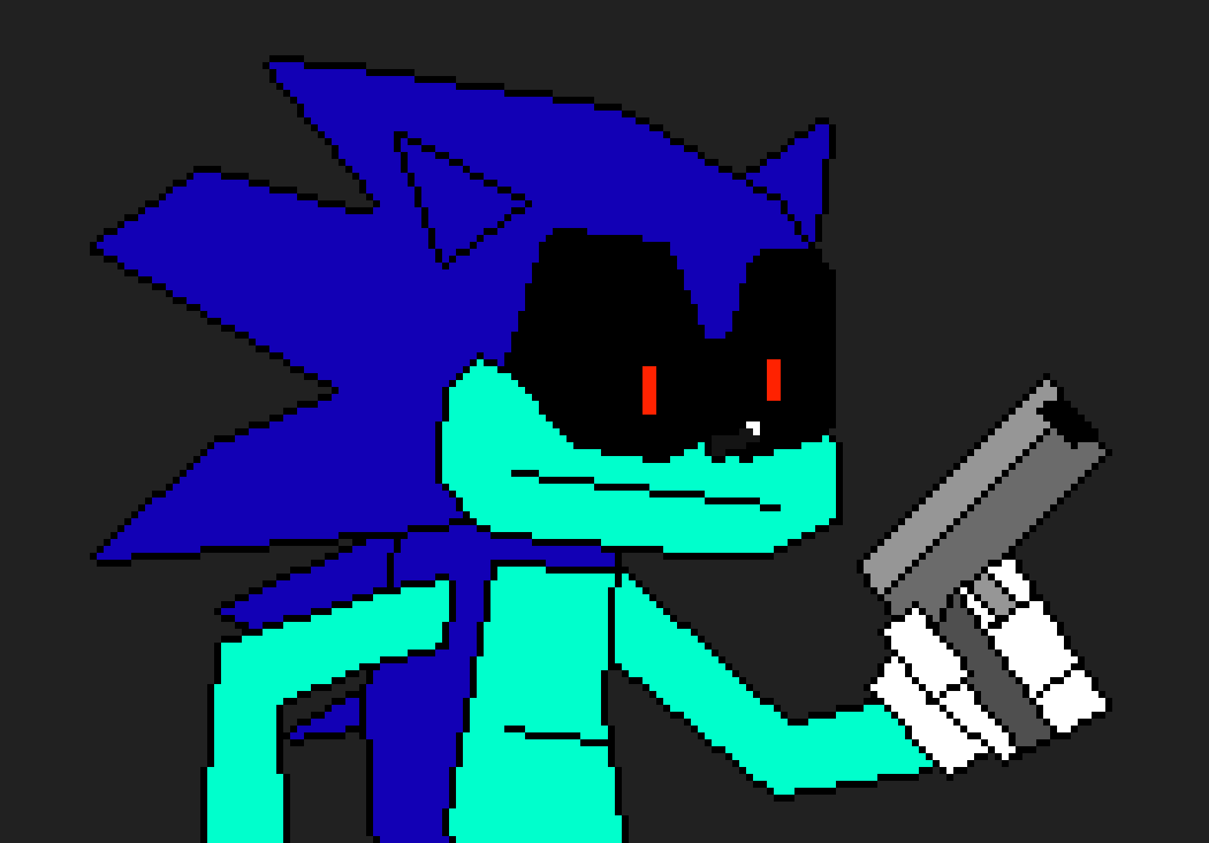 [812b32] *steps out of the darkness* hello Lord X and Faker. - Sonic.America.JPEG