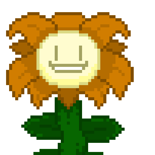 [5e7c80] -Creates wall of thorns infront of flowey- Hello Again