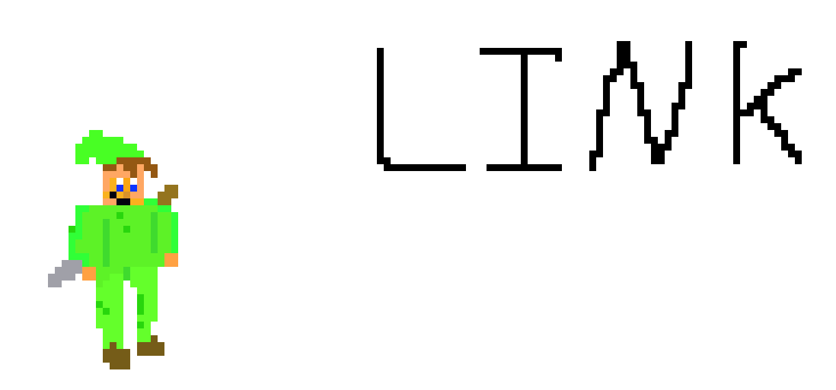 [2ff7f2] first pixel art