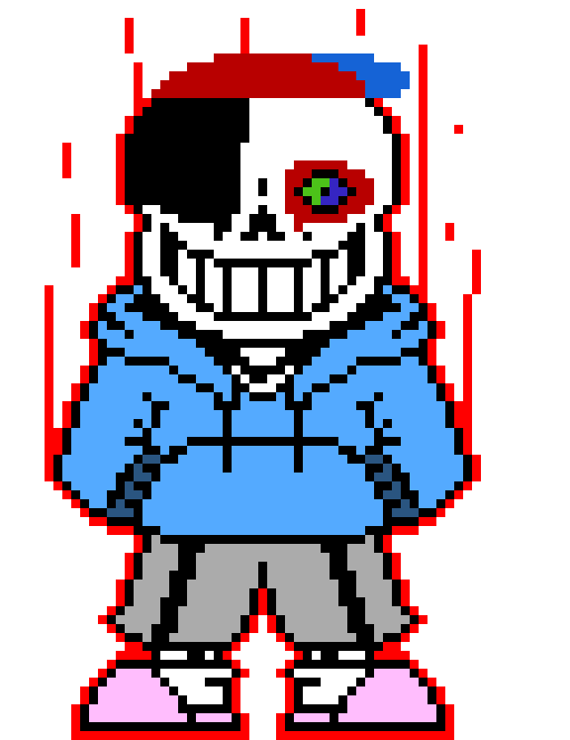 [af78fa] HARD-MODE dust sans!