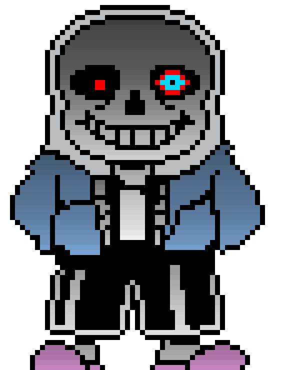 [70798b] Dust Sans shadowed