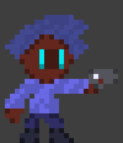 [17d6d3] [literally walks into the blue bones and dies, but comes back cuz yes]