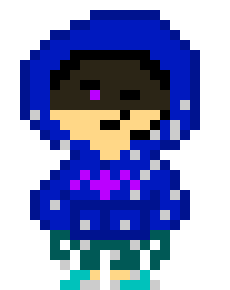 [506291] yes, let's. *he turns shadow's soul blue, then a pattern of red crystal walls from north, south, east, and west close in.*