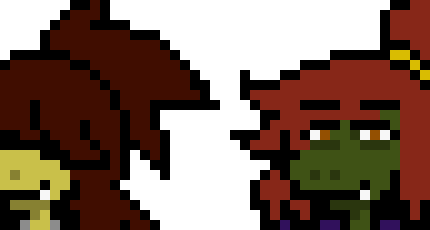 [6c26bc] DeltaRed: Classmates (Lightworld Ver.) and Mr. Vampy Overworld Sprites