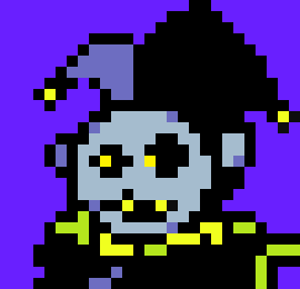 [970cdd] Jevil-I think most roles were taken yesterday,and wait a minute,Theron remember the Deltarune rp?