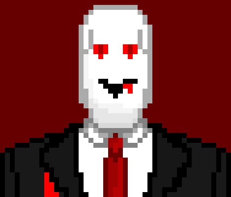 [7398c2] *Hears the voice* Who said that! :Slenderman