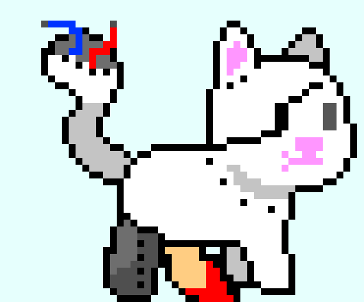 [93c8b7] *Hops down infront of him* -Leo