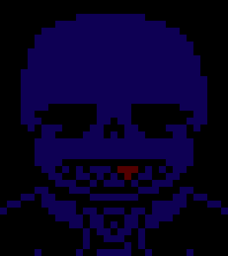 [d0ac6b] -the 6` tall Sans stands up next to Chara- "why are ya here shift?"