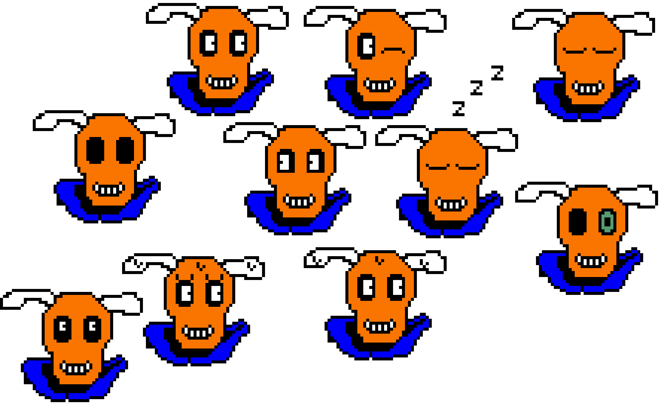 [9664c4] Unitedswap David faces (Colored)