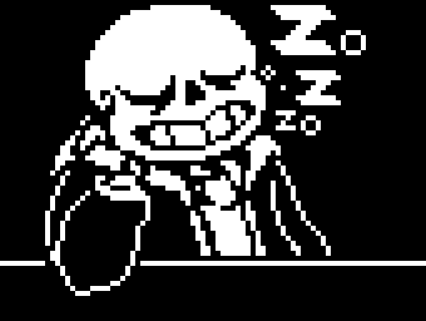 [95be89] -He waits, for people yet he ends up falling asleep-