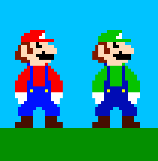 [df7925] Mario and Luigi