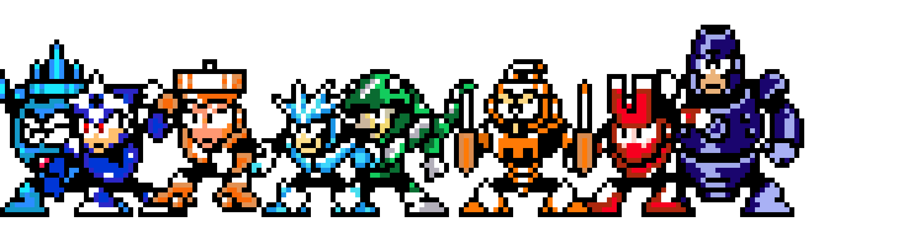 [9664c4] Megaman 3 Robot Masters