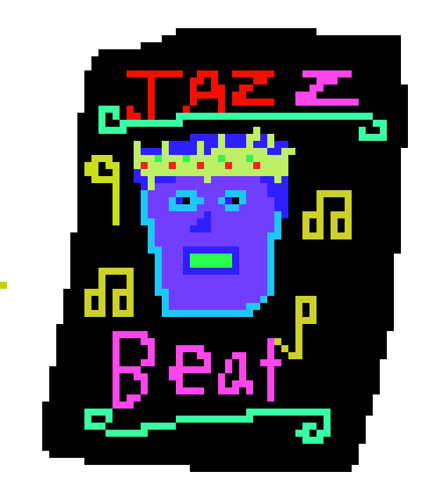 [f544f6] Jazz beat art