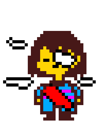 [42512f] Clovertale Frisk 