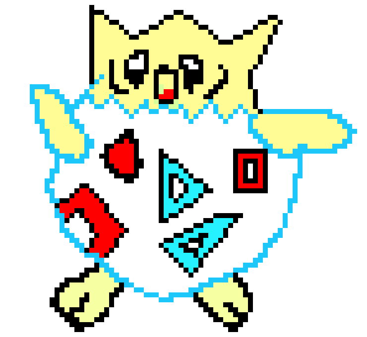 [9664c4] Togepi pixel art