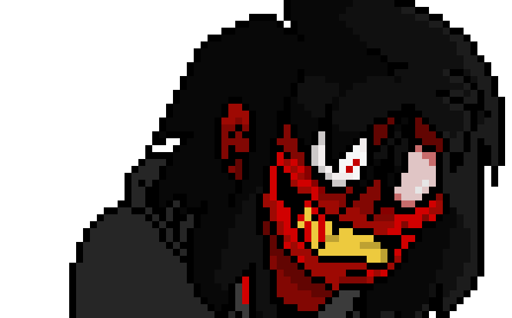 [cf952f] Palette for Charred Eli (ft. Jeff the Killer sprite from FNF Trepidation)