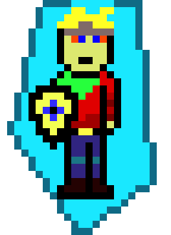 [f943f0] *Activates Mekarikarn and the trap bursts around him* How tacky.