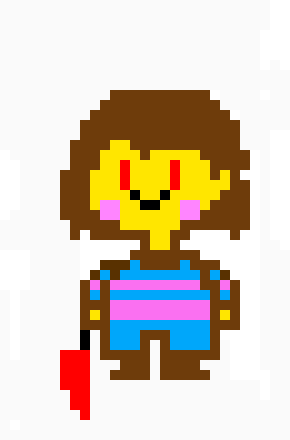 [b85c32] chara+frisk