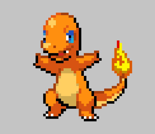 [3fcaee]  charmander char ( charmander grew to level 12 ) -Tom