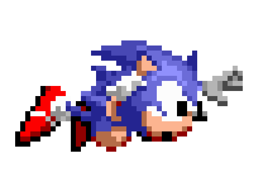 [6db2b2] Sonic falling