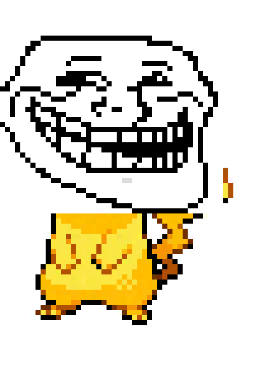 [9e2155] Troll face pikachu