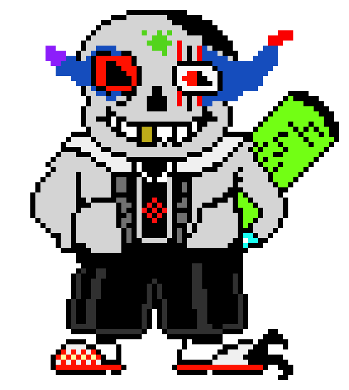 [e1486e] lost souls sans pixel art proper