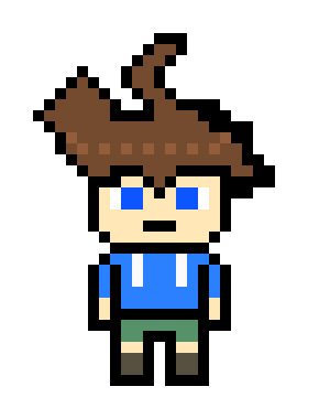 [9664c4] Danganronpa Giyo/Jay Pixel Sprite